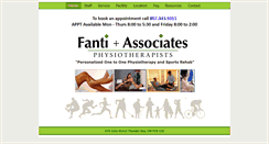 Desktop Screenshot of fantiphysiotherapy.com